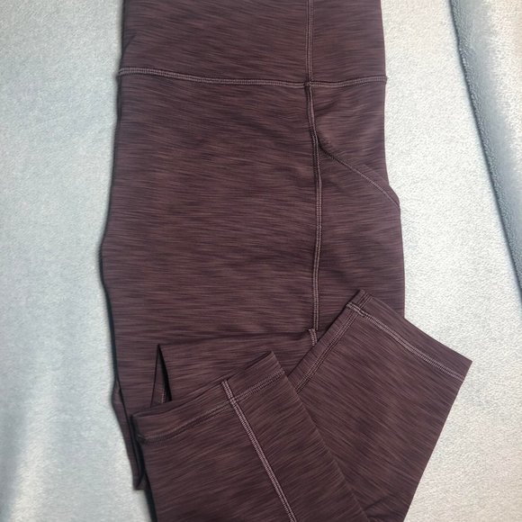 Lululemon Invigorate 25" (Heathered Black Currant) - Picture 1 of 5